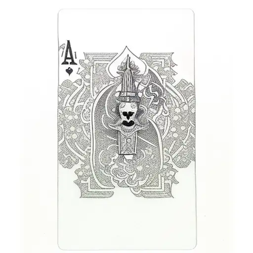 Ace Of Spades Card And San Francisco