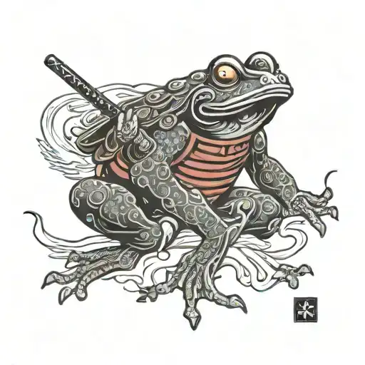 Samurai Frog