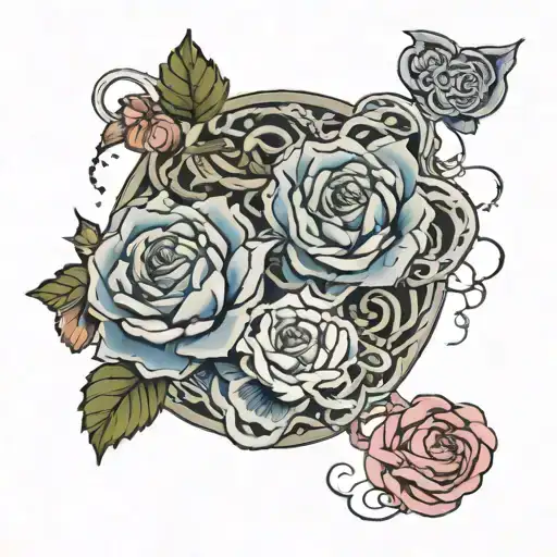 Jimin Namjoon In Rose Intertwined