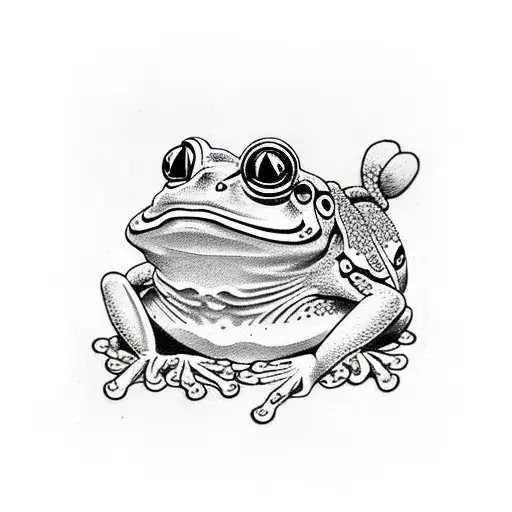 Japanese Frog Samurai