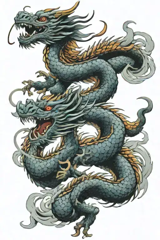 The Kio Dragon Legend Japanese Style