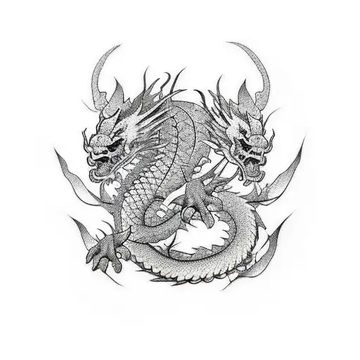 Dragon Con Flores De Cerezos