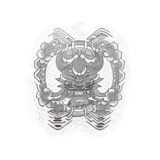 Black Japanese Bicep