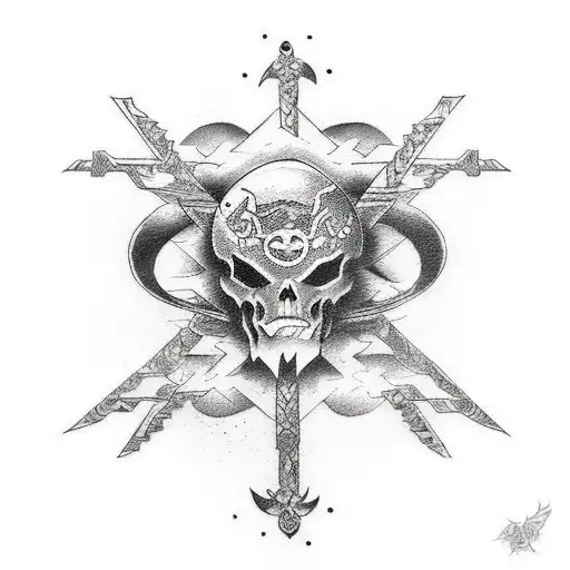Combine Your Love For The Gym And Metal Music Into A Tattoo Design