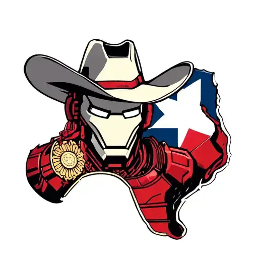 Mdot Ironman Texas With Cowboy Hat