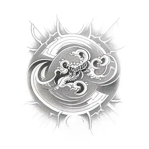 Word Written Thunder Vertically Mens Forearm