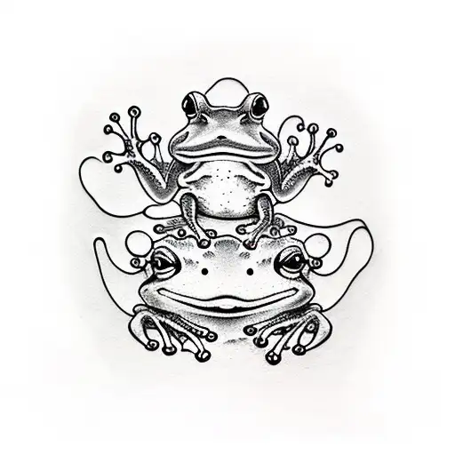 Cool Frog Couple