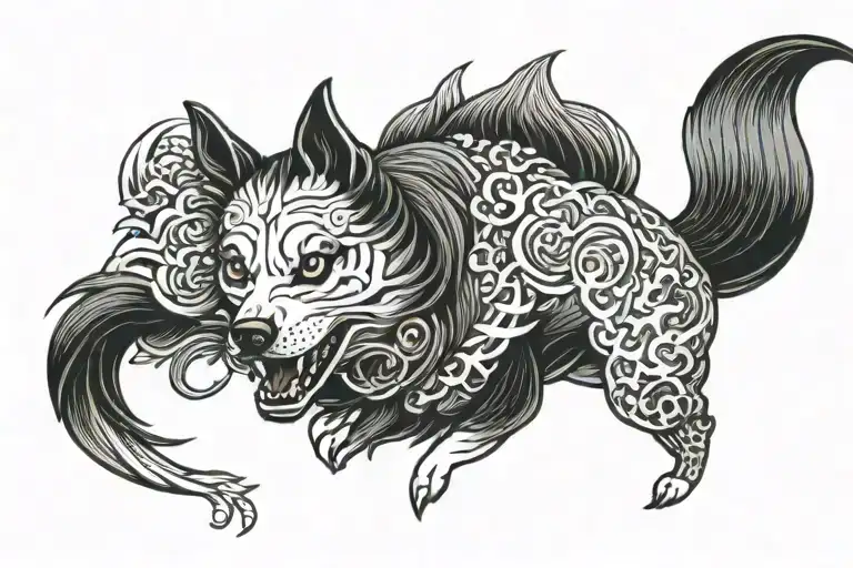 A Female Dog Out Of Hell Hound