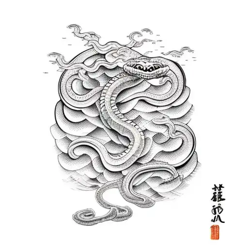 Snake Waves Hyacinth