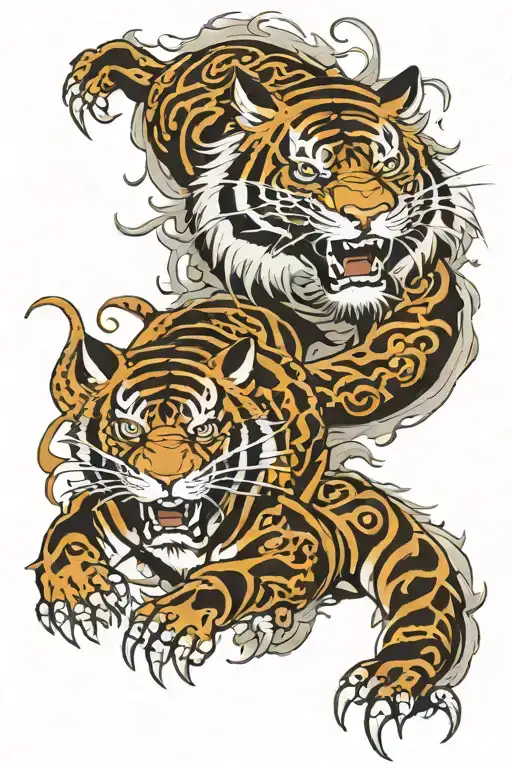 Tiger And Dragon