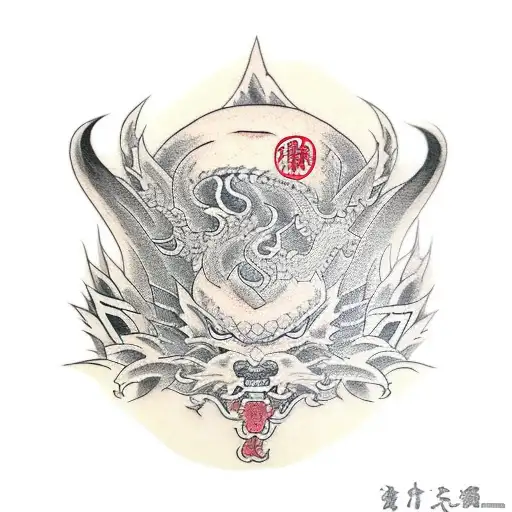 Old Yakuza Is Surfing At Dragon