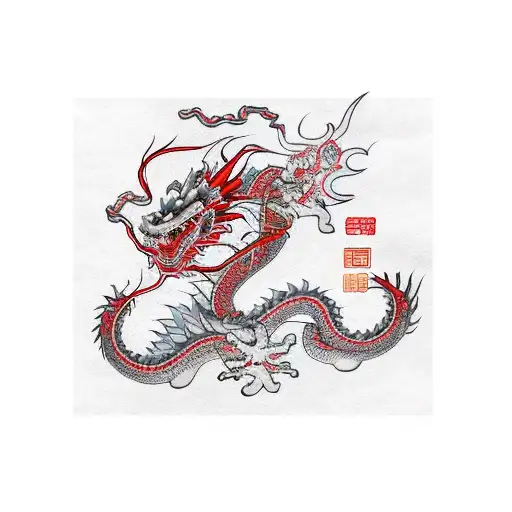 Chinese Dragon Character
