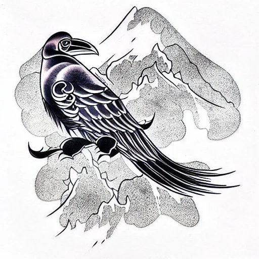 Raven Tattoo