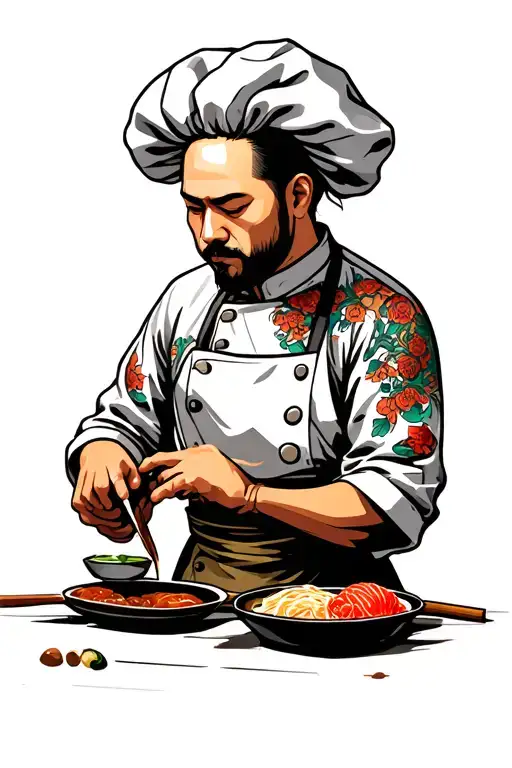 Chef Cooking