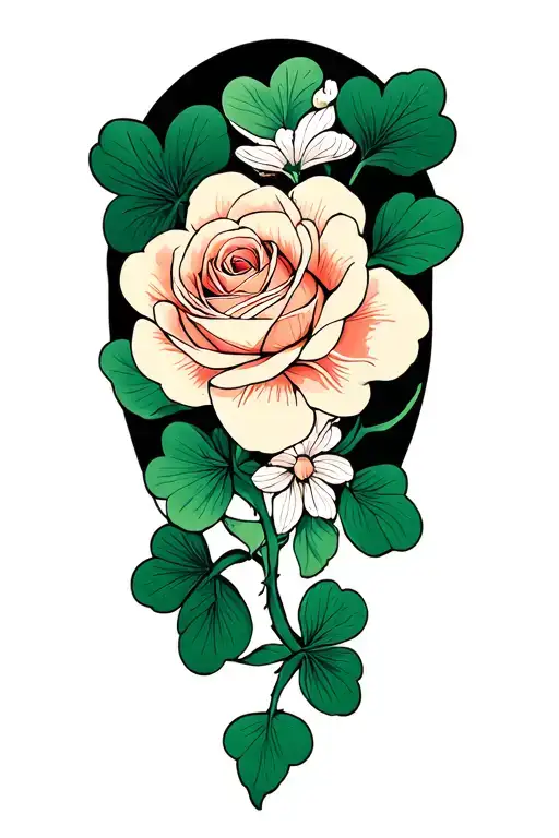 Shamrock And Roses