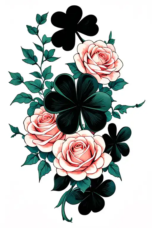 Shamrock And Roses