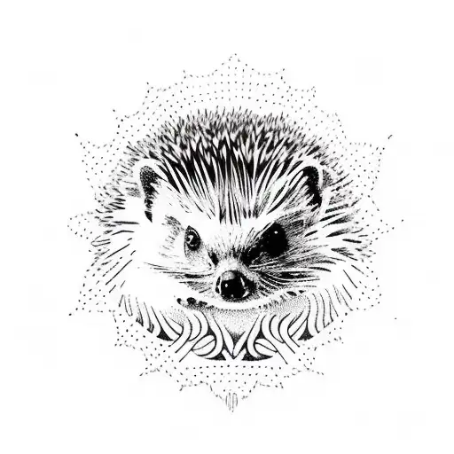Hedgehog Red Color