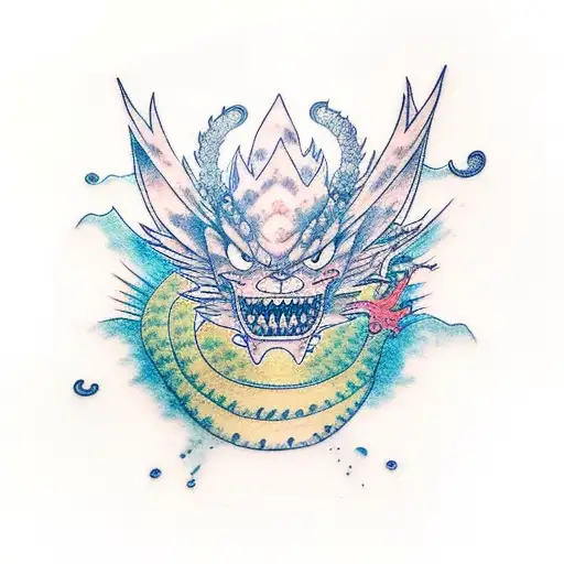 Luffy And One Dragon