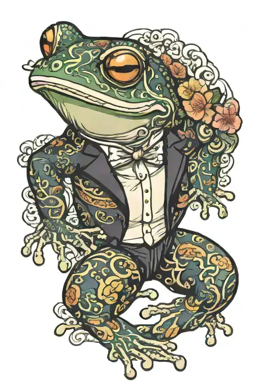 Samuri Frog Tuxedo