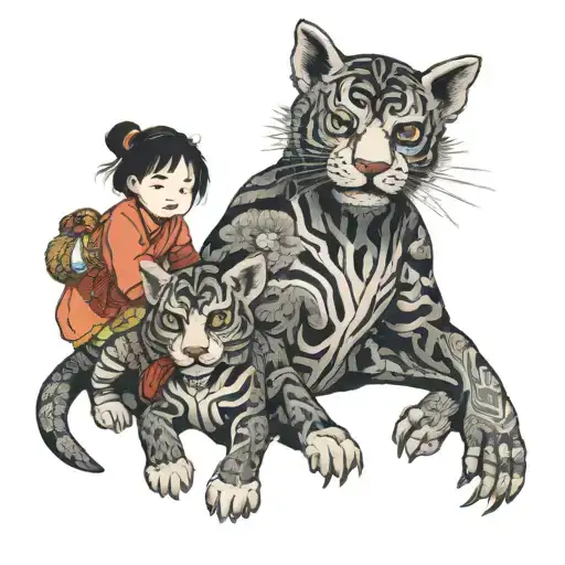 Ronion With Children Represents