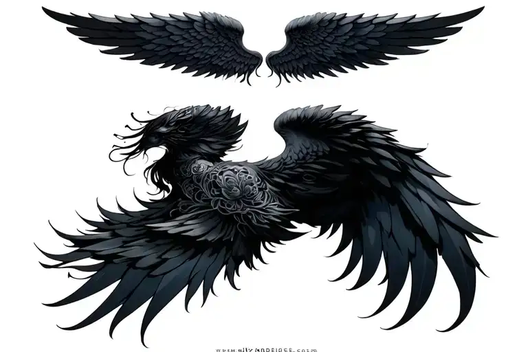 Dark Angel Wings