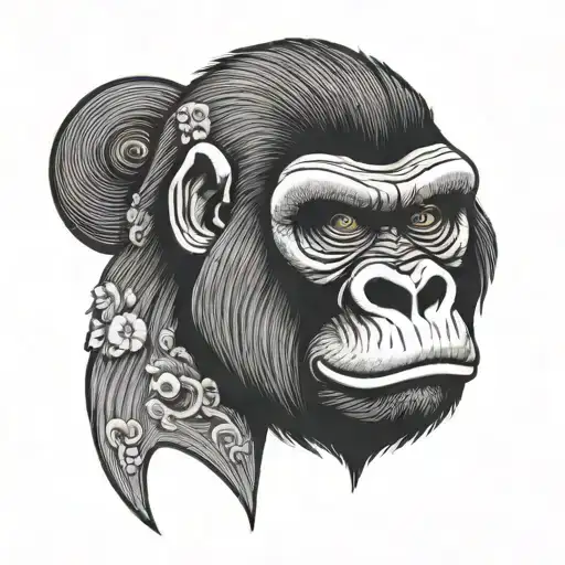 Gorilla Head