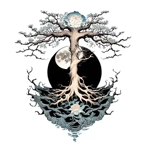 Yggdrasil Sol Y Luna