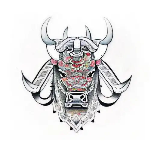 Bull Mexican Art