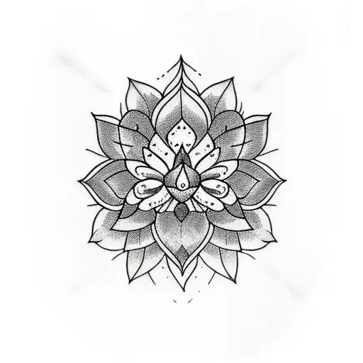 Shoulder Tatto Lotus