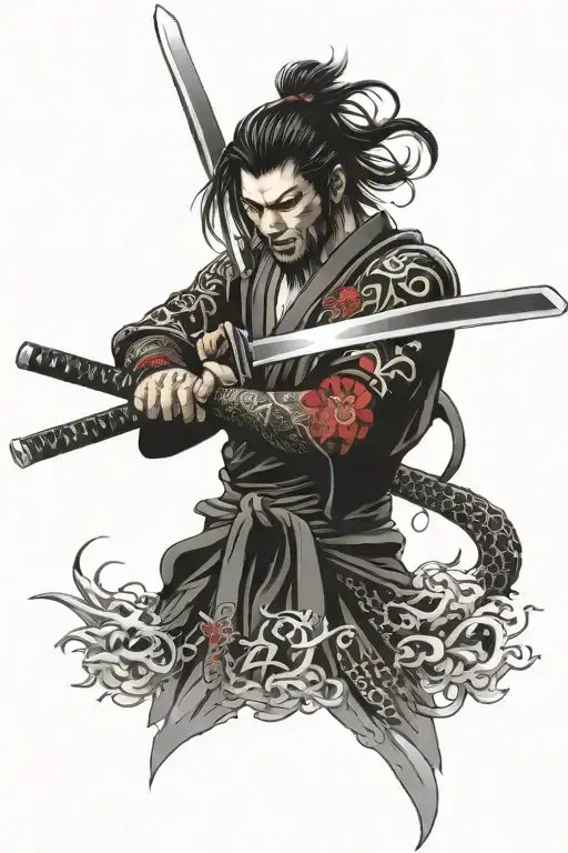 Katana With 3 Letters