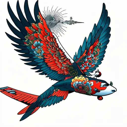 Airplane Wings Spread