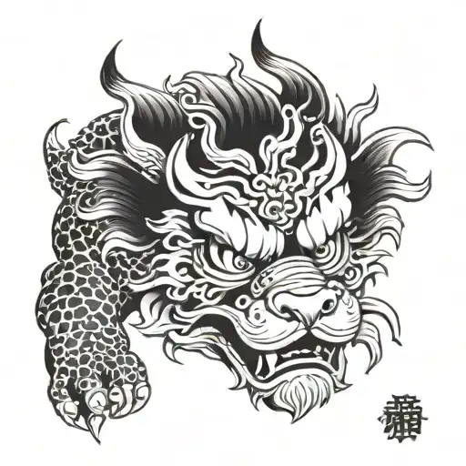 Foo Dog Head