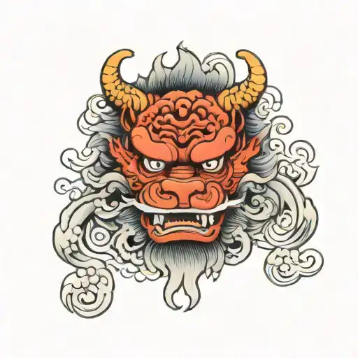 Foo Dog Head