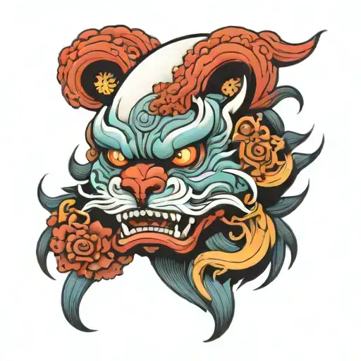 Foo Dog Head