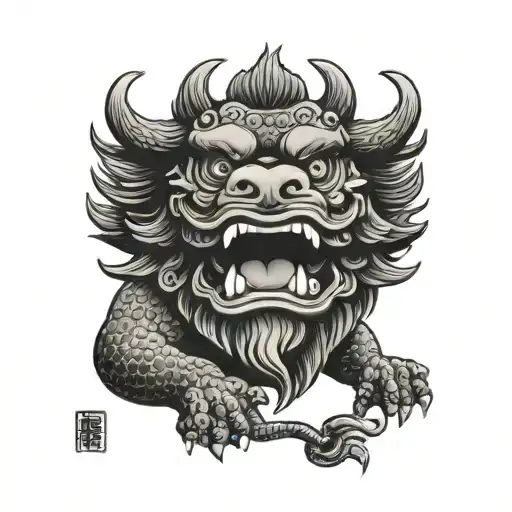 Foo Dog Head