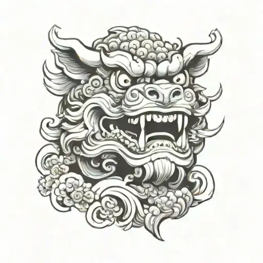 Foo Dog Head