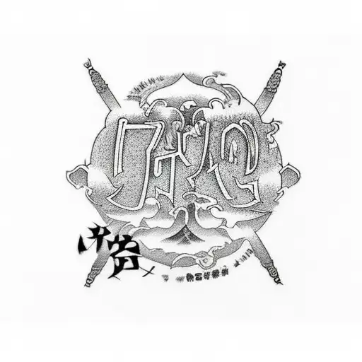 Pain Word In Japanese On Neck