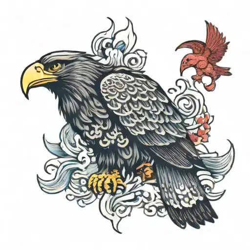 Seljuk Eagle And Pisces Fish