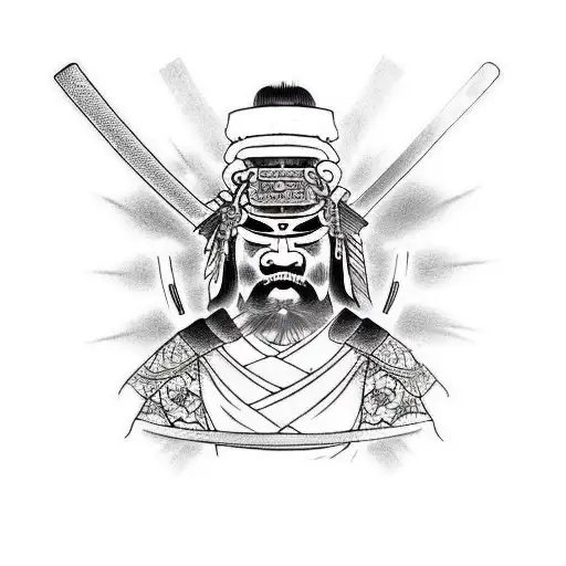 Samurai With A Cross
