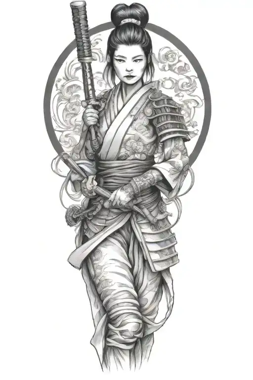 Woman Samurai Warrior