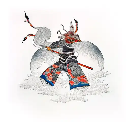 Ronin Did Sepuku In Front Of Sunset