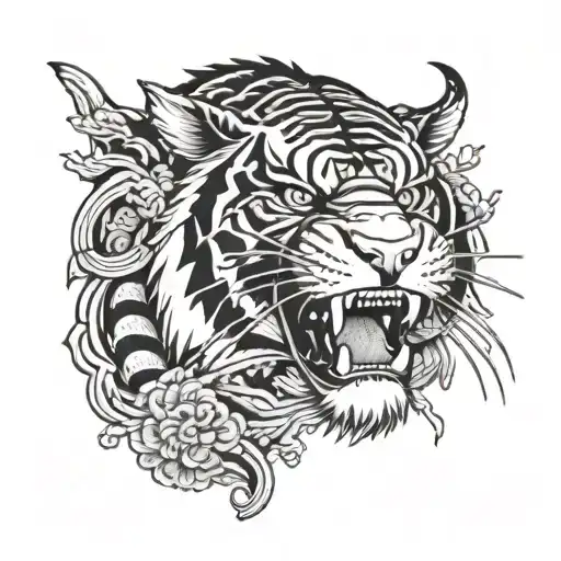 Pectoral Tiger Inspired