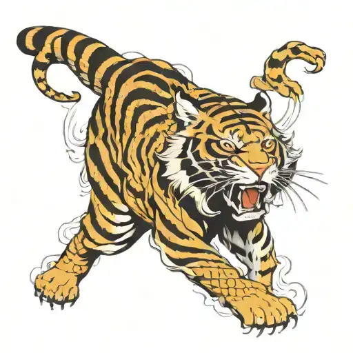 Pectoral Tiger Inspired