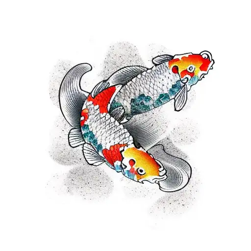 Koi Fish Waves