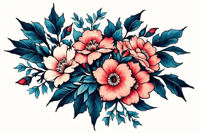 Floral Design Featuring