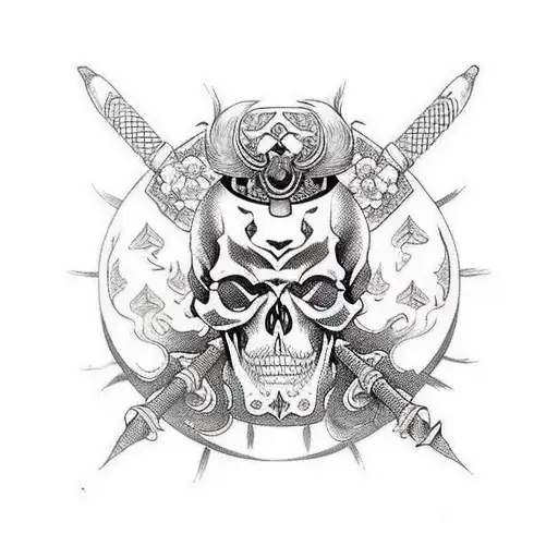 Skull Wizard Samurai