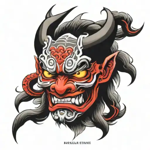 Oni Demon Mask