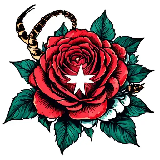 Scorpion Star Rose