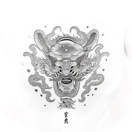 Chinese Zodiac Across Entire Torso Including Arms