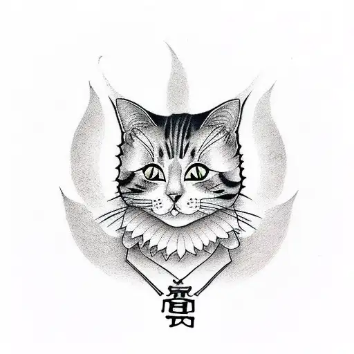 Cat Black And Cat White